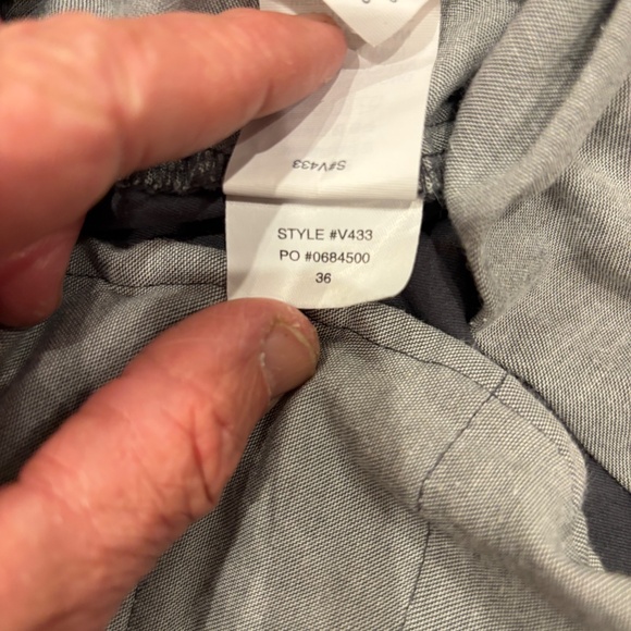 Vuori Men’s Slim Fit Chino Pants Gray Size 36 Style V433 - Picture 12 of 12